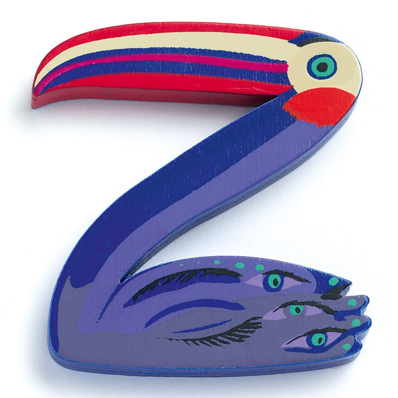 Animal Letters - Z
