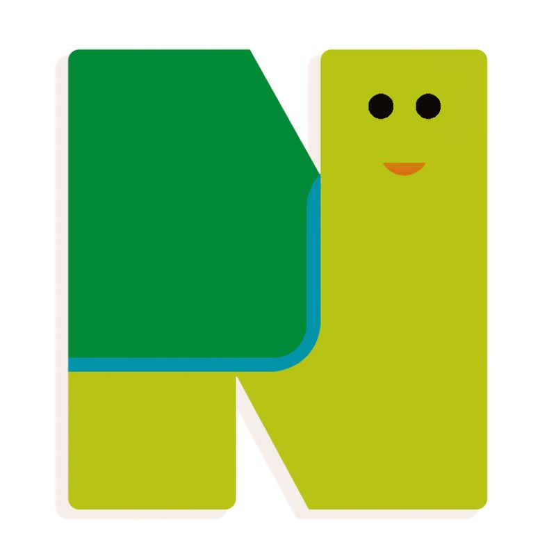 Graphic Letters - N