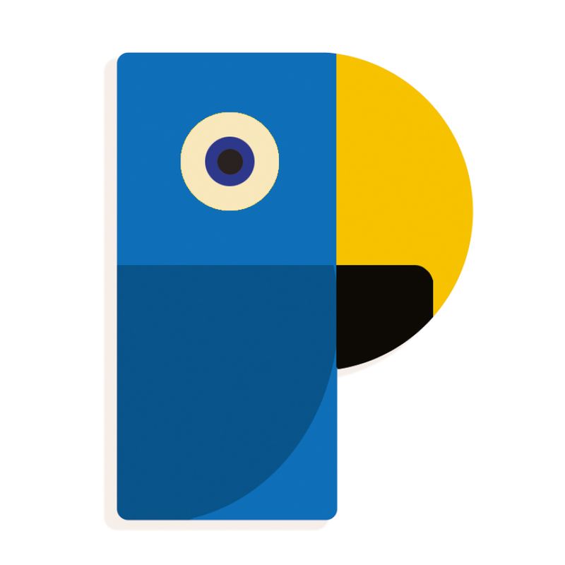 Graphic Letters - P