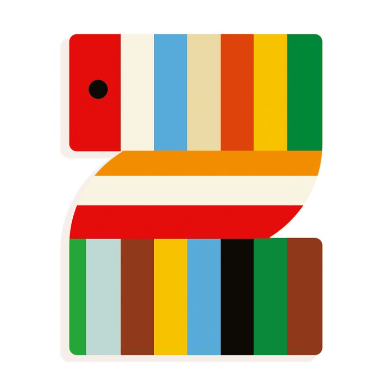 Graphic Letters - Z