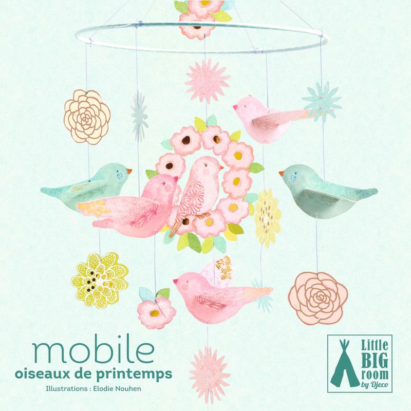 Paper Mobiles - Spring Birds