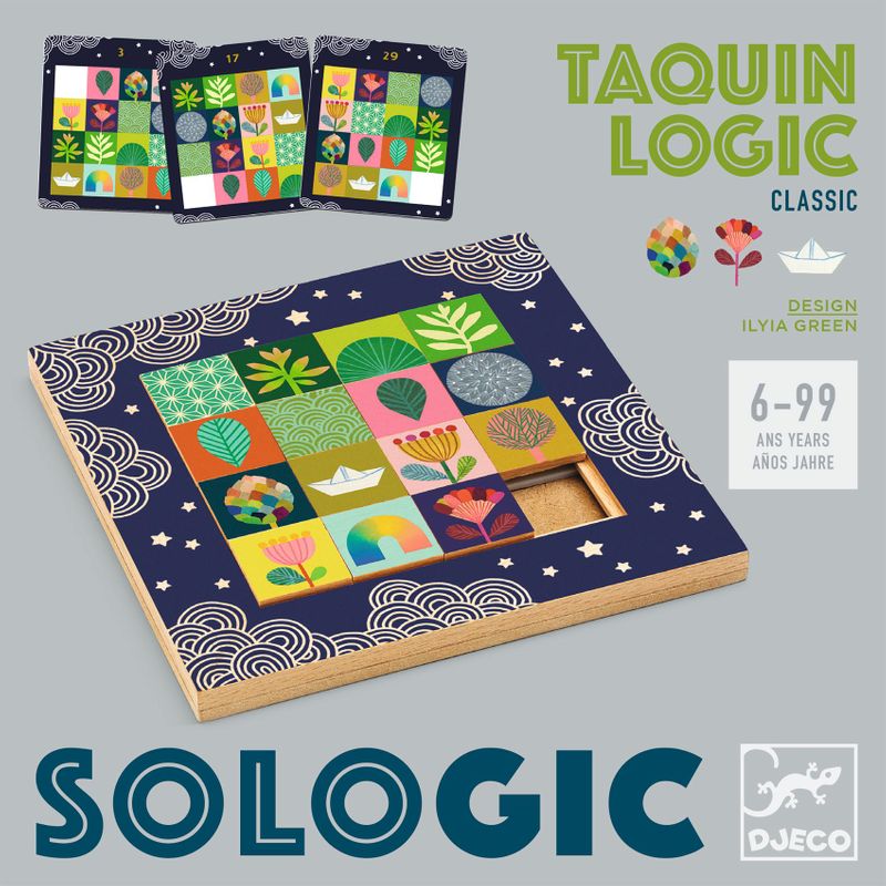 Sologic Game - Taquin Logic - FSC 100%