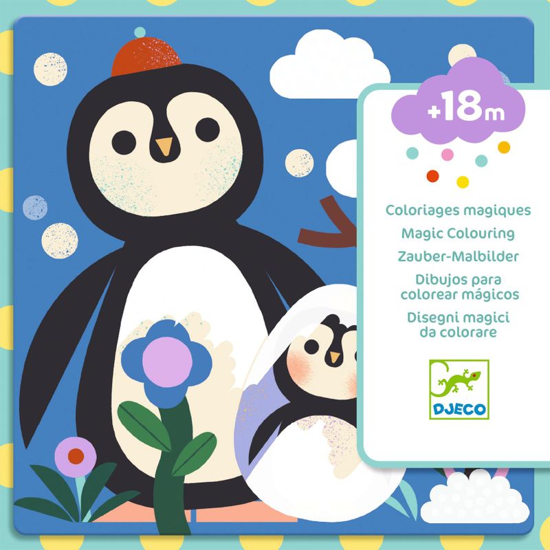 Magic Colouring - Peekaboo! Baby Animals Around the World