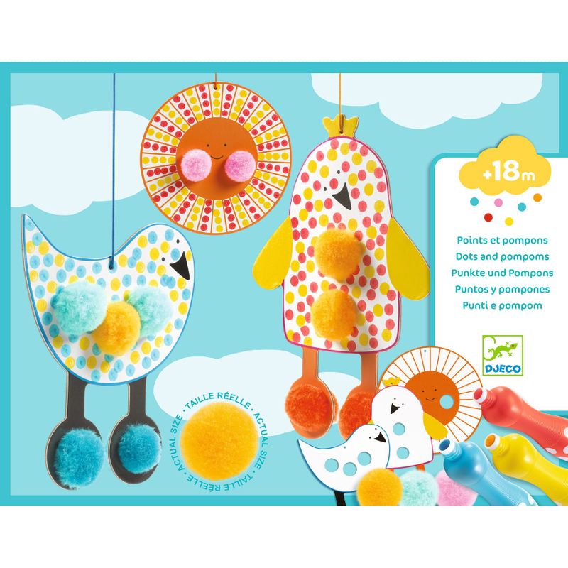 Dots and Pompoms - In the Sky