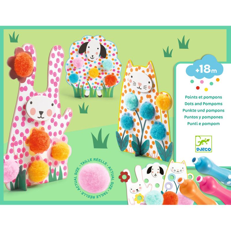 Dots and Pompoms - In the Grass