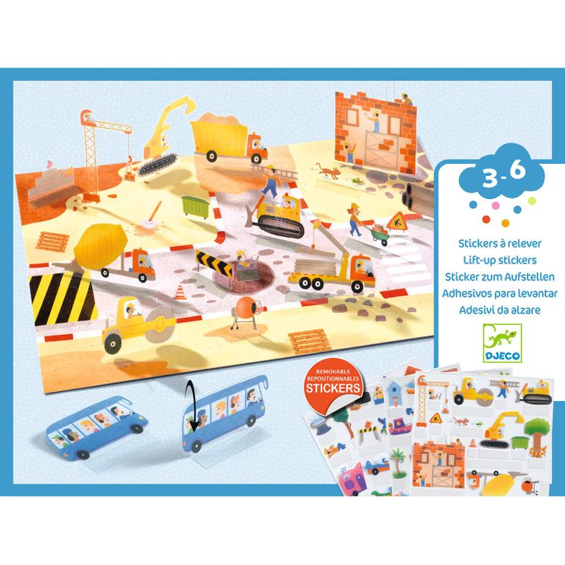 Lift-Up Stickers - Vehicles