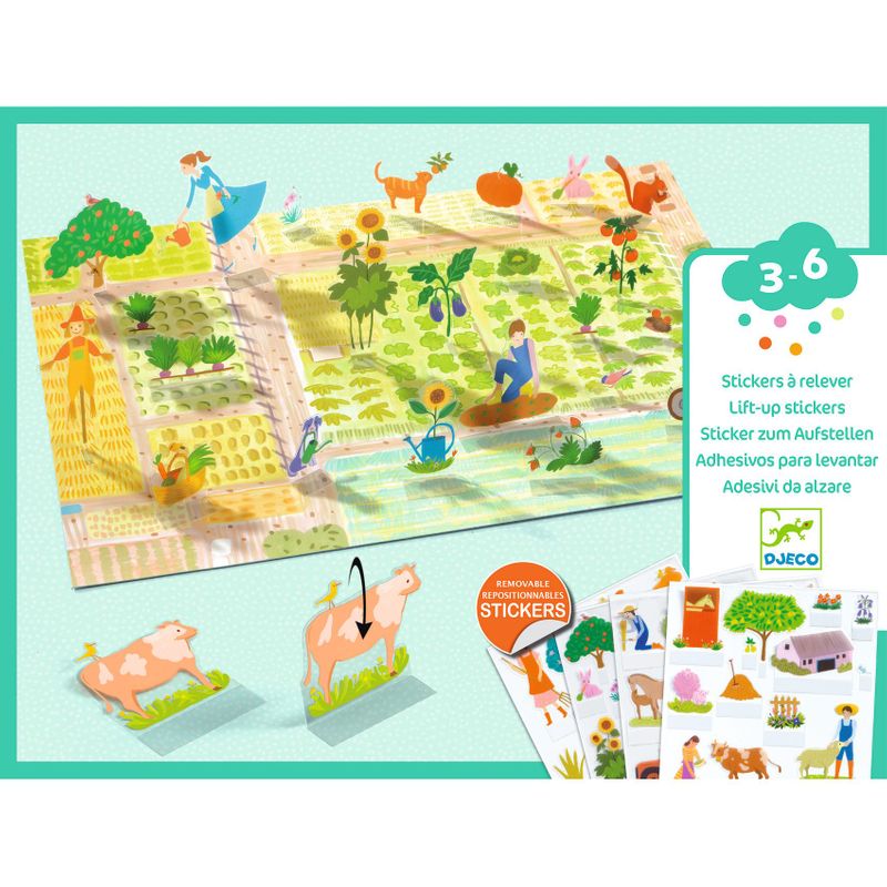 Lift-Up Stickers - Farm