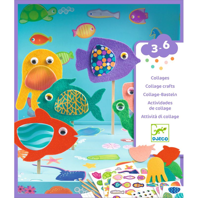 Collage Crafts - Happy Aquarium