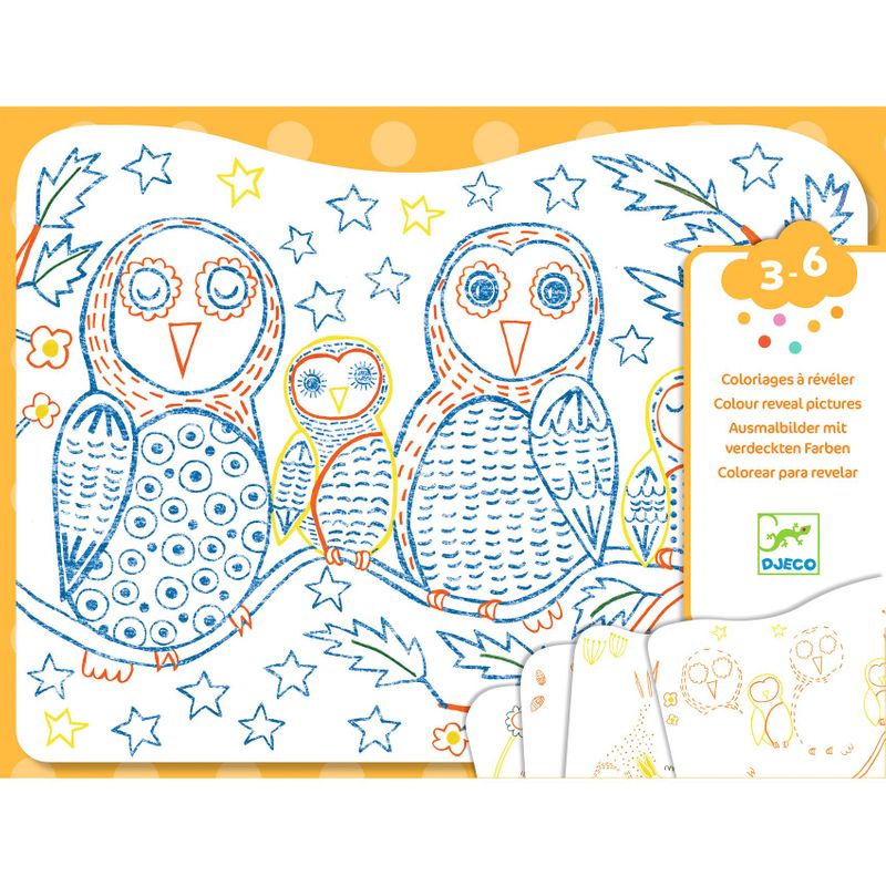 Colouring - Woodland Families - FSC MIX