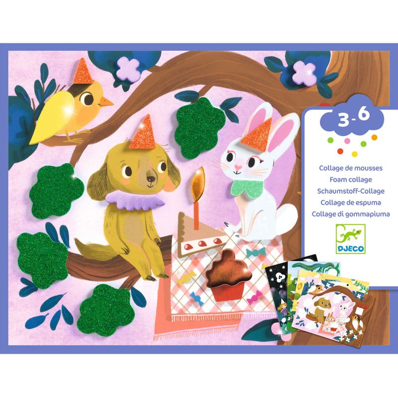 Foam Collage &ndash; Sparkling Parties