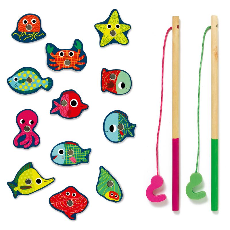 Colored fishing