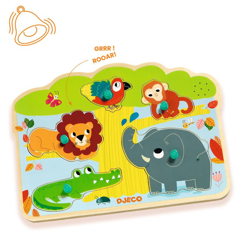 Sound Puzzle - Baobab, 5 pcs