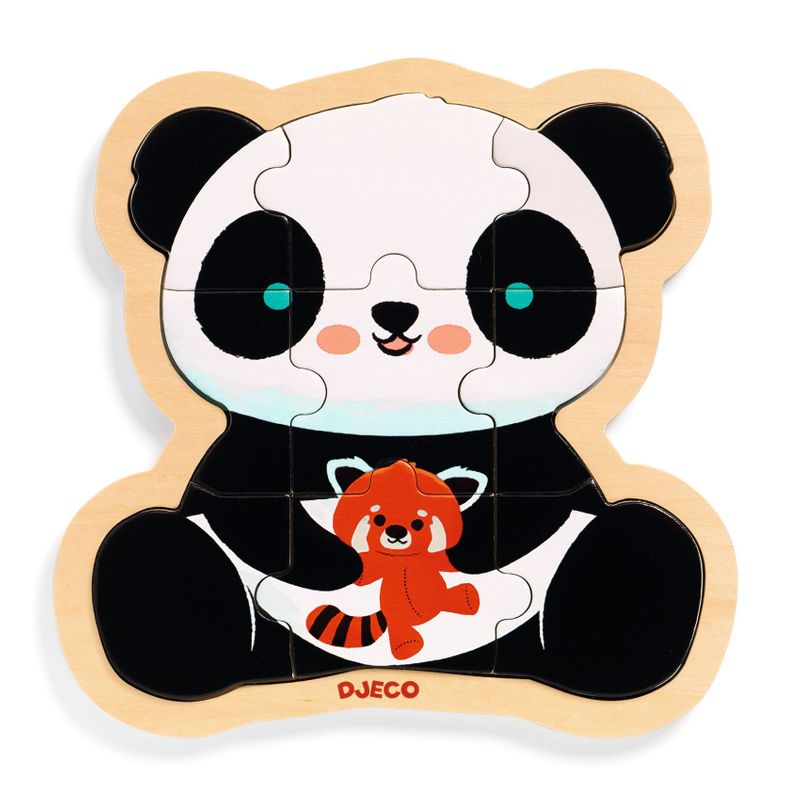 Puzzlo Panda, 9 pcs