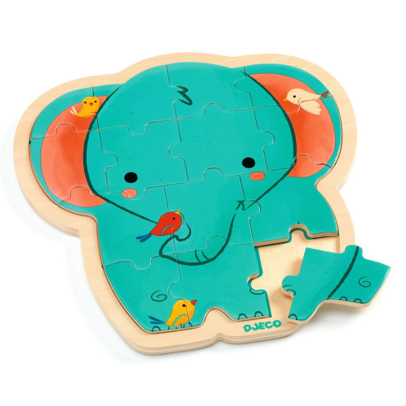 Puzzlo Elephant, 14 pcs