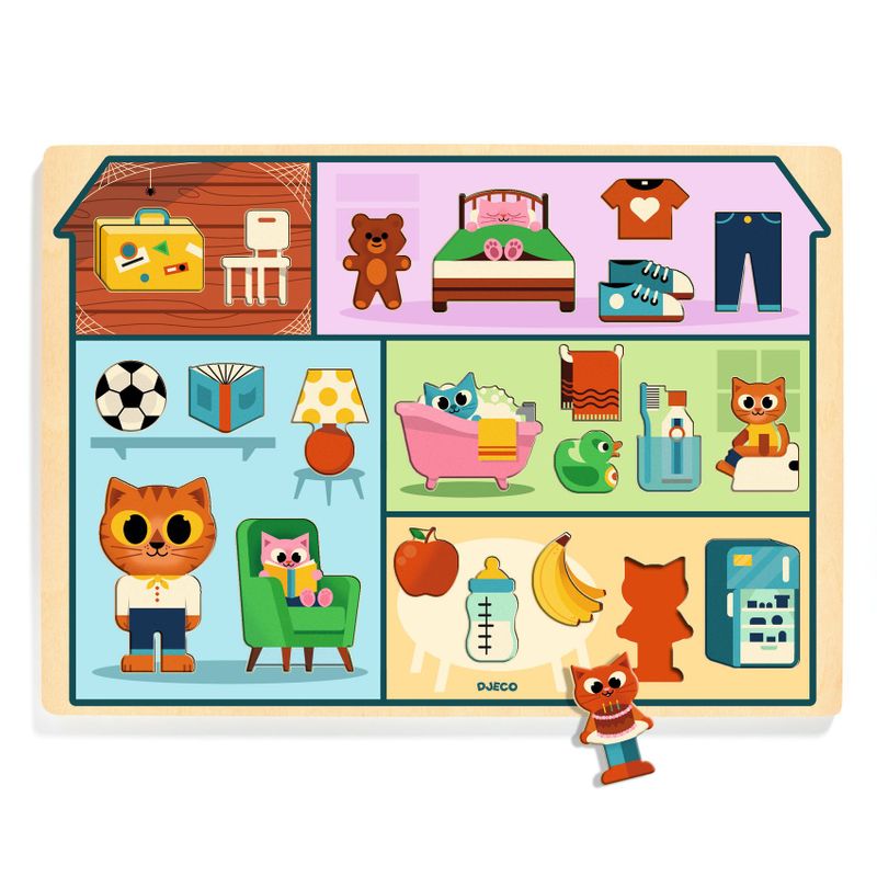 Puzzlo House - 22 pcs - FSC 100%