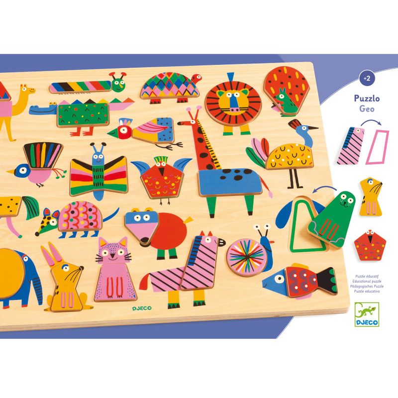 Puzzlo Geo, 22 pcs