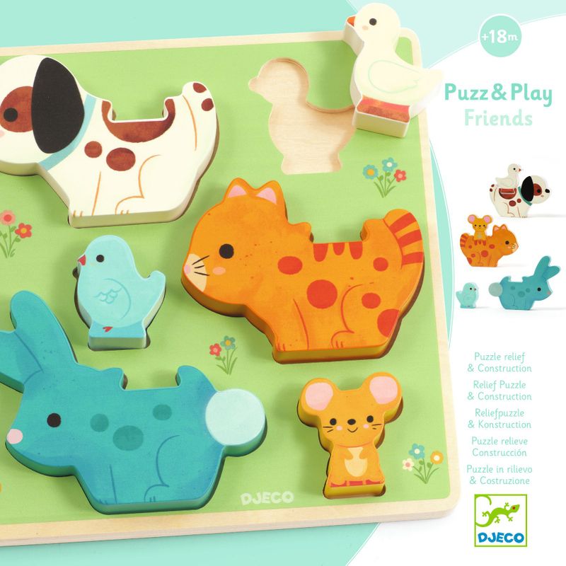 Puzz & Play Friends, 6 pcs