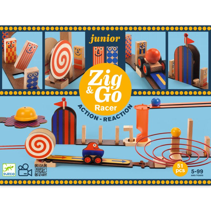 Zig & Go Junior - Racer - 51pcs