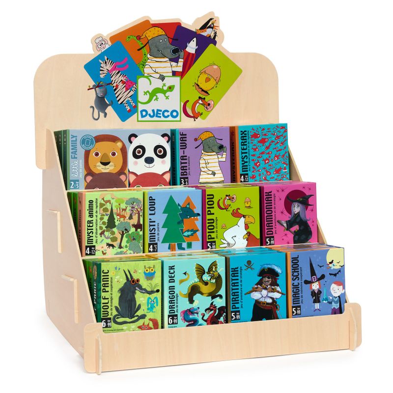 Liten display till kortspel