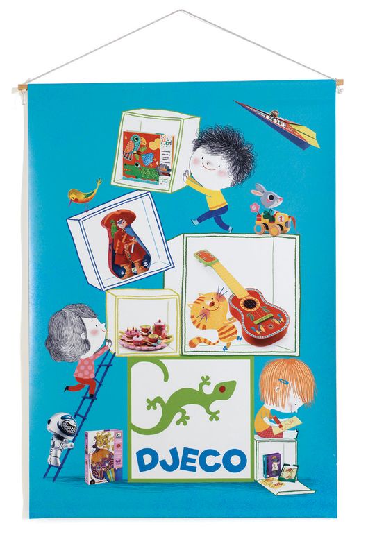 Djeco illustrated canvas