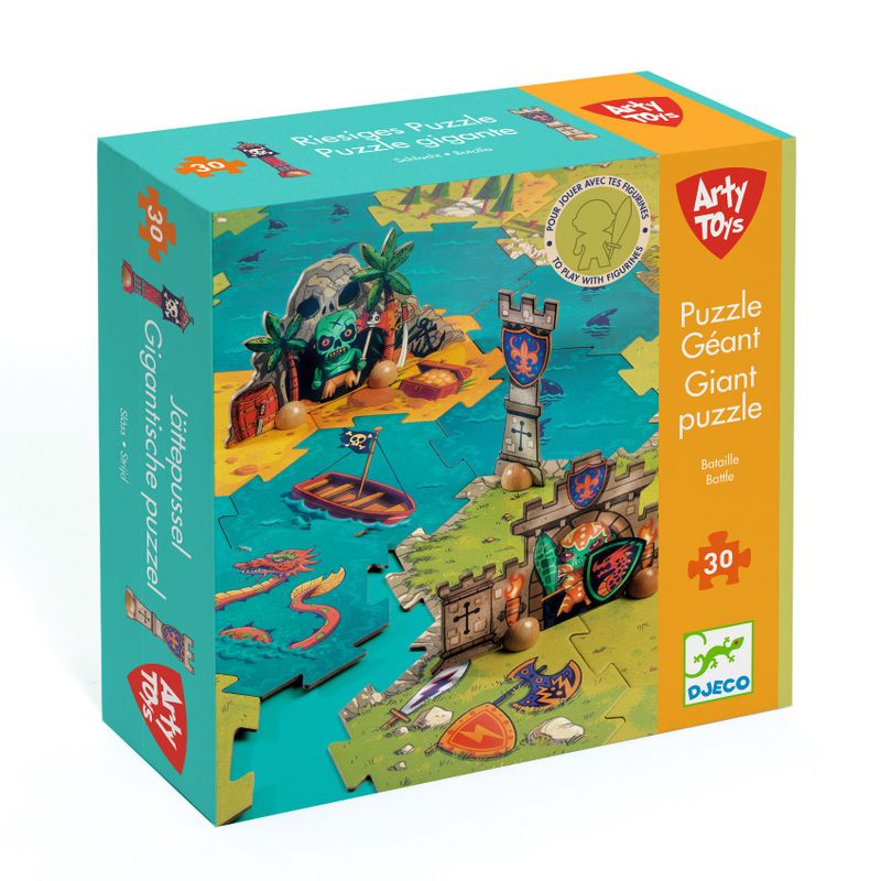 Giant Puzzle-Battle, 30 pcs - FSC MIX