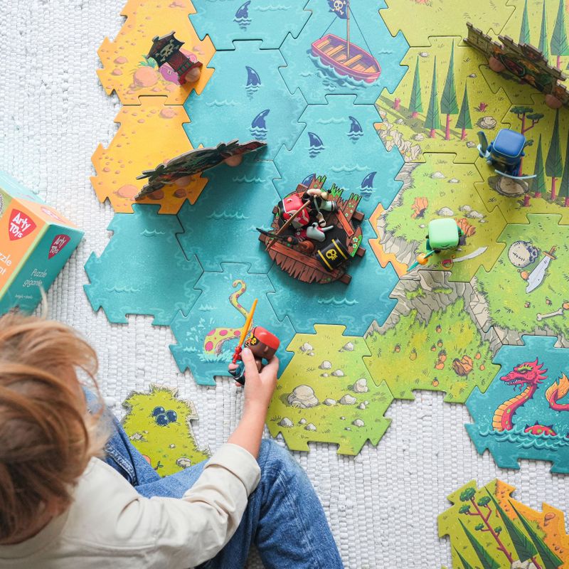 Giant Puzzle-Battle, 30 pcs - FSC MIX