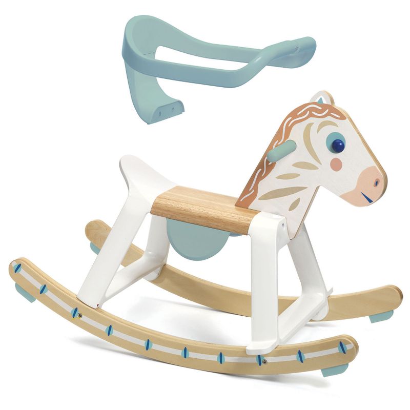 Rocking horse with removable arch