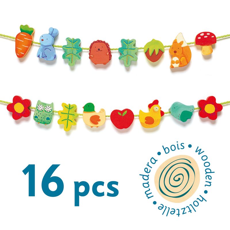 Wooden beads - Filanature