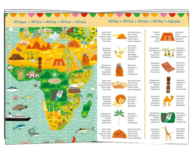 Around the world, 200 pcs