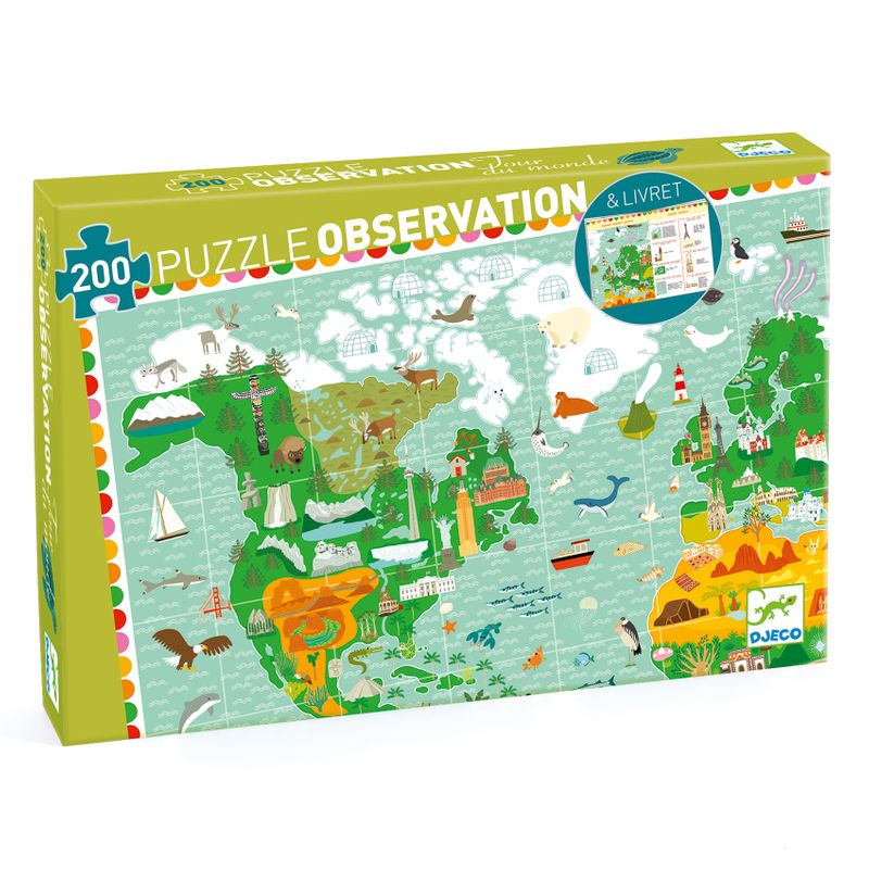 Around the world, 200 pcs