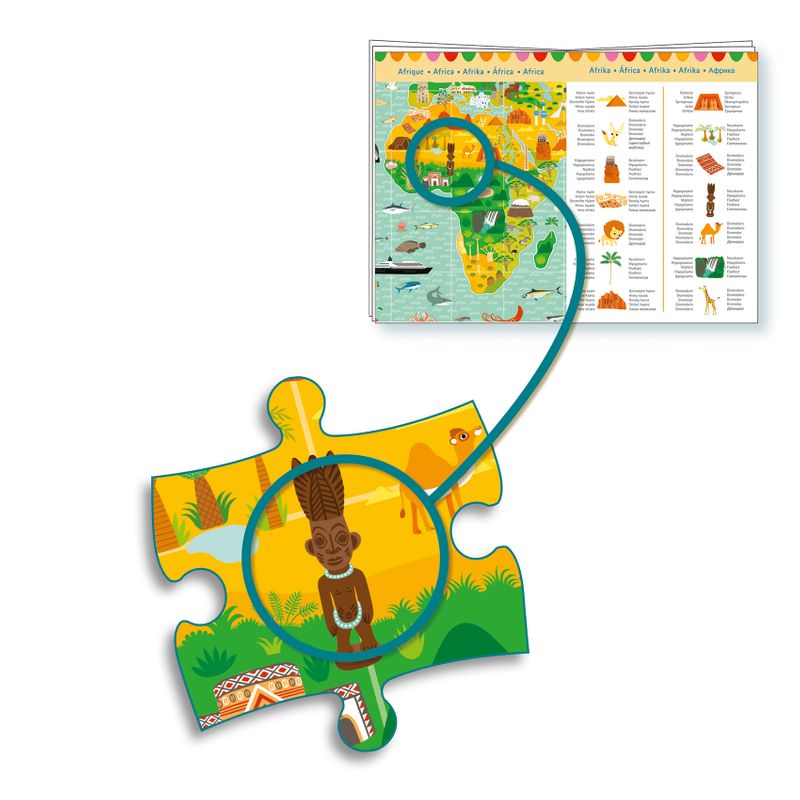 Around the world, 200 pcs