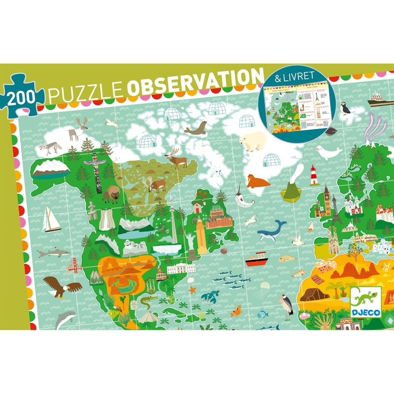 Around the world, 200 pcs