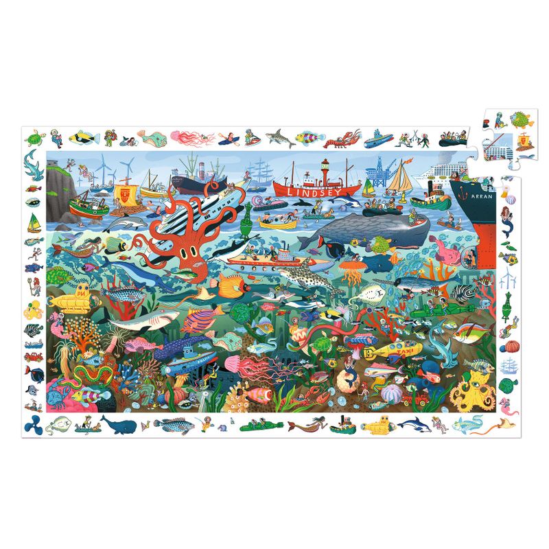 Observation Puzzle - Secrets of the Sea, 200 pcs