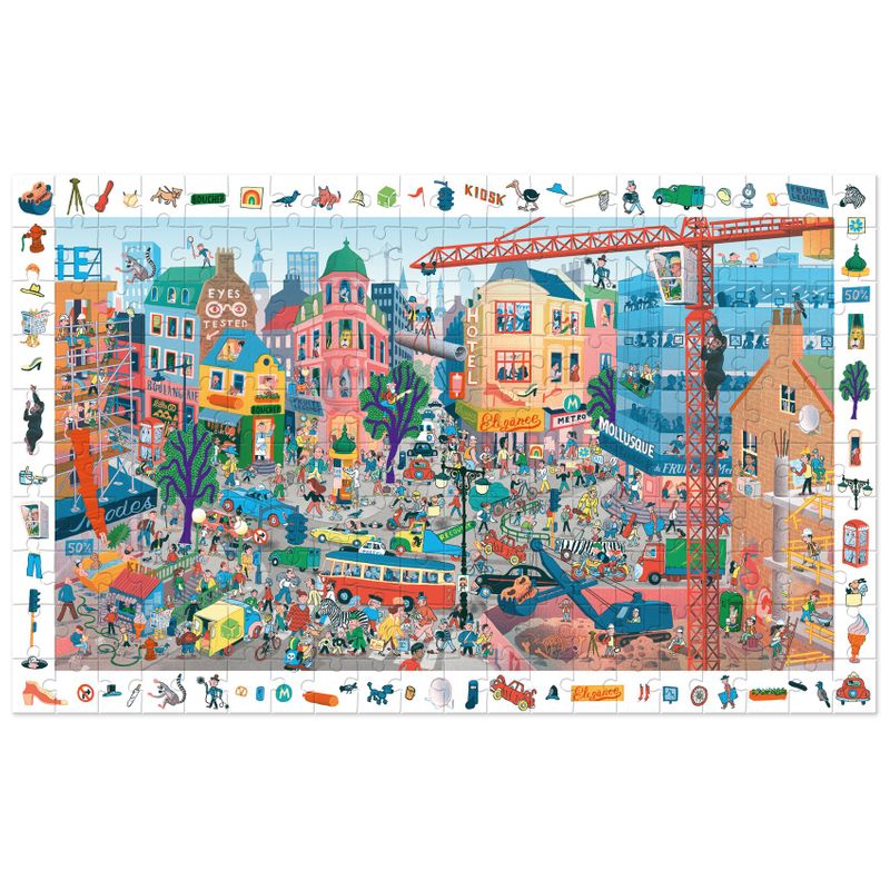 Observation Puzzle - The City - 200 pcs