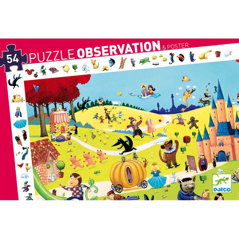Observation puzzle Tales, 54 pcs