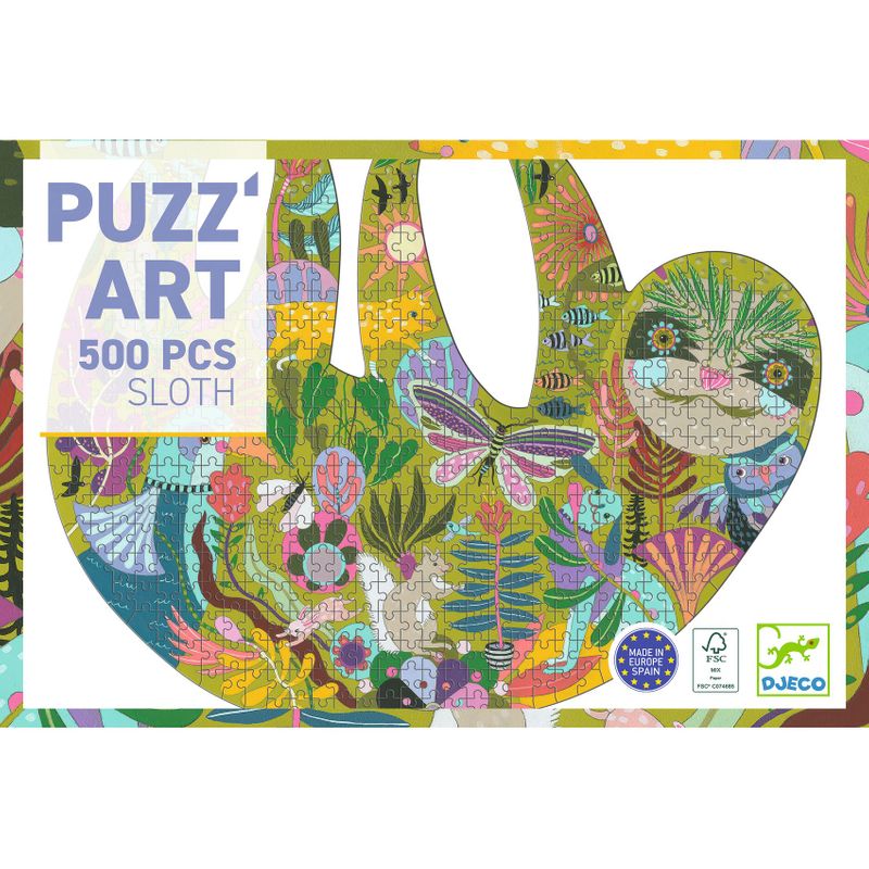 Puzz'Art, The Sloth - 500 pcs - FSC MIX
