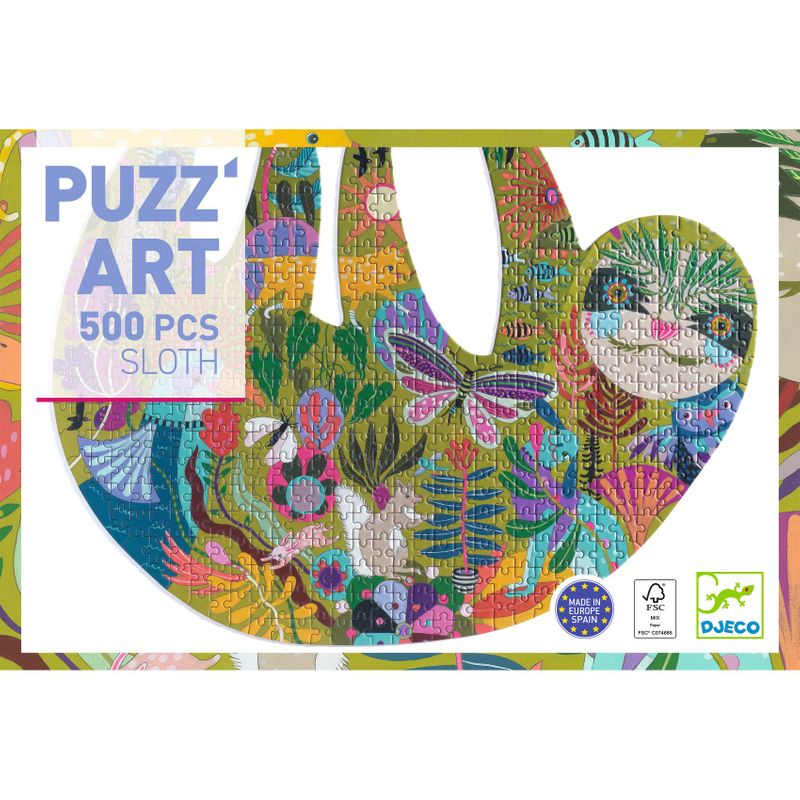 Puzz'Art, The Sloth - 500 pcs - FSC MIX