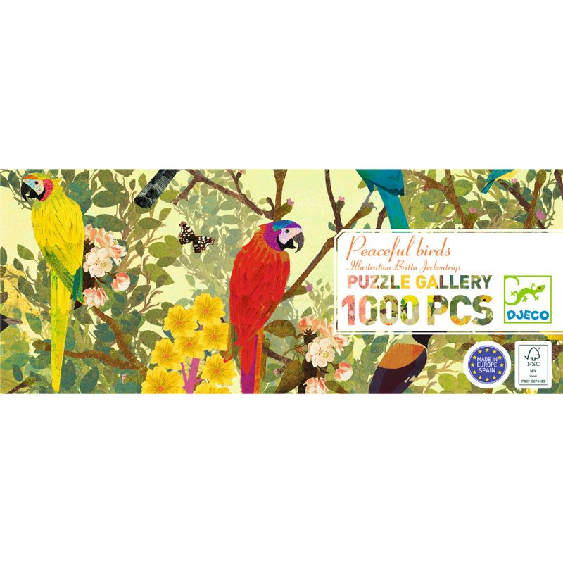 Puzzle Gallery - Peaceful Birds, 1000 pcs