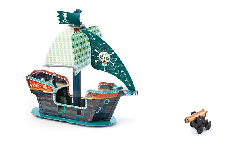 Pop to Play, Pirate Boat 3D