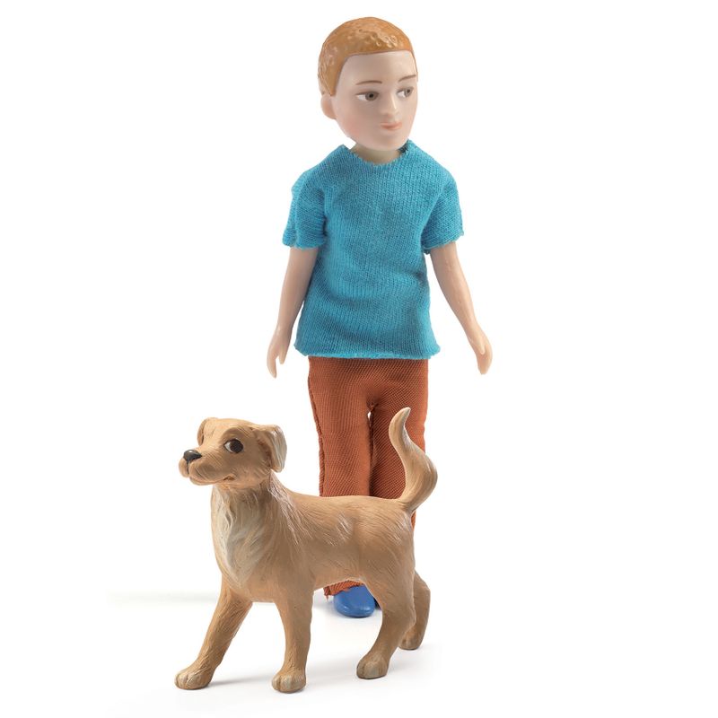 Xavier and his dog