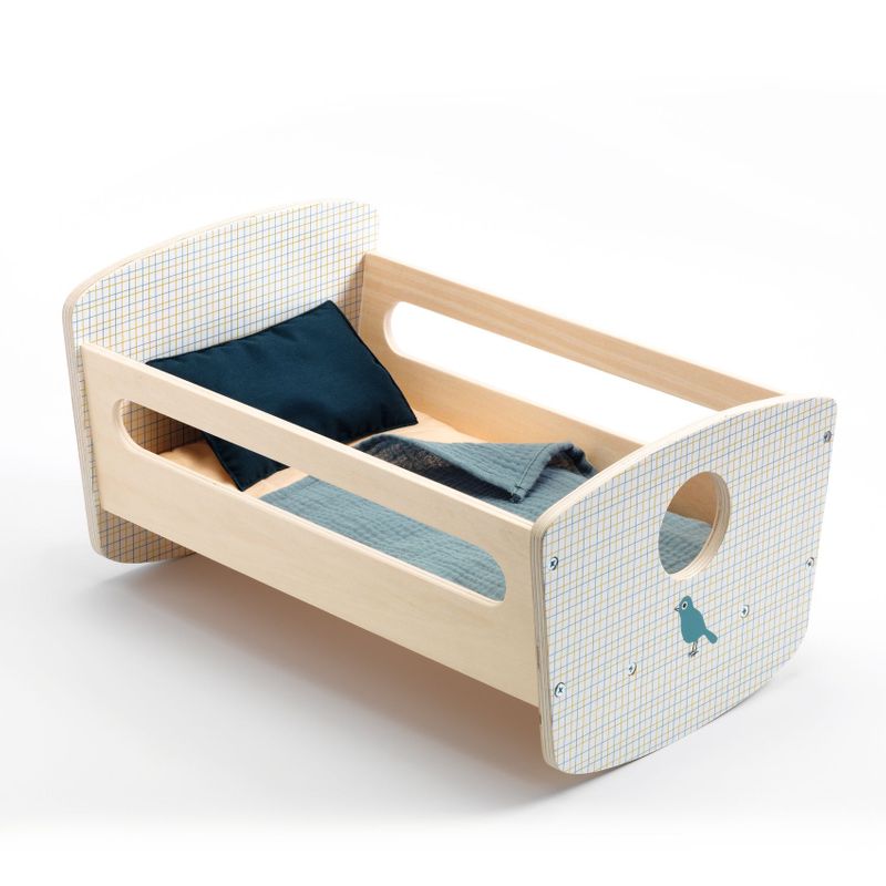 Doll Rocking Bed Blue Night - FSC 100%