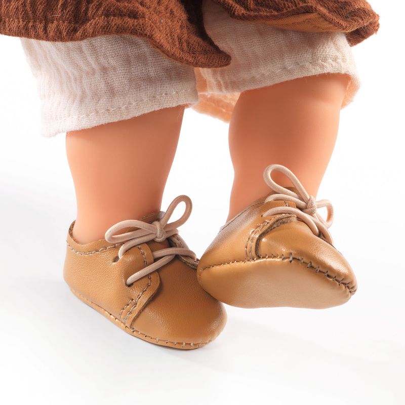 Brown Shoes - Dolls Clothing