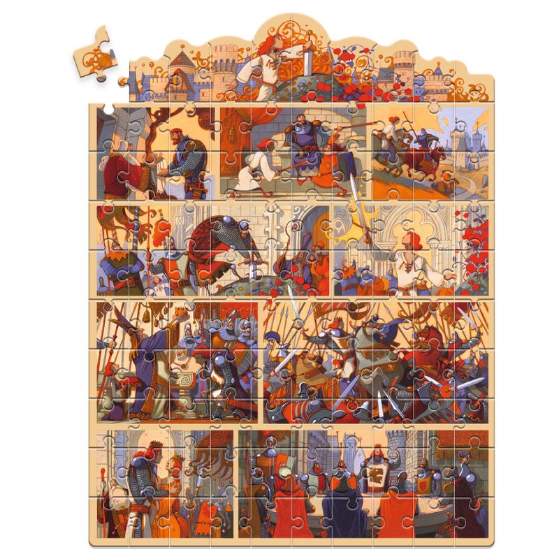 Story Puzzle, The King Arthur - 100 pcs - FSC MIX