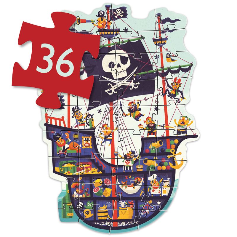 The pirate ship - 36 pcs