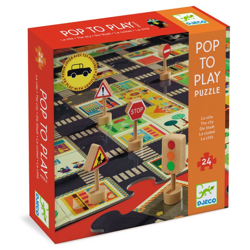 Puzzle, The City, 24 pcs