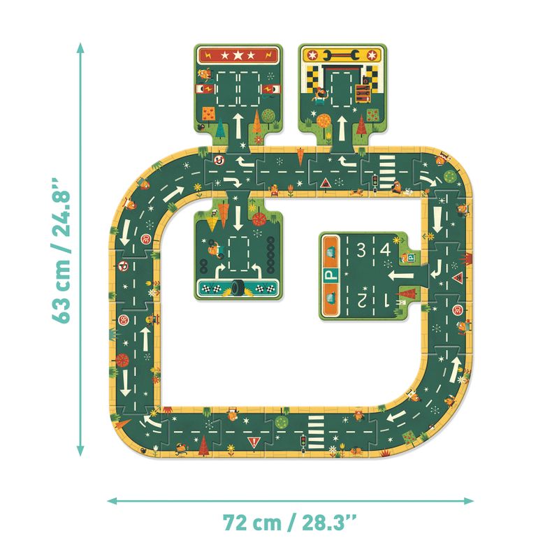 Road, 21 pcs