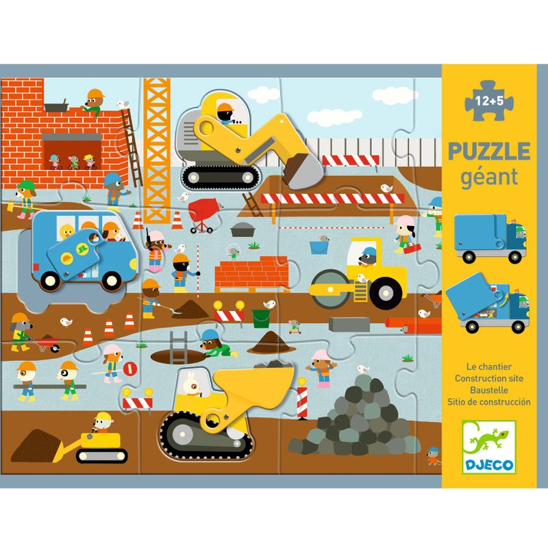 Construction Site - 12 + 5 pcs - FSC MIX