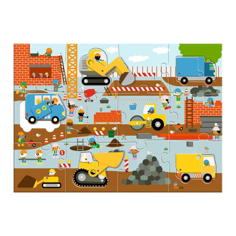 Construction Site - 12 + 5 pcs - FSC MIX