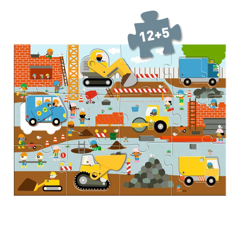 Construction Site - 12 + 5 pcs - FSC MIX