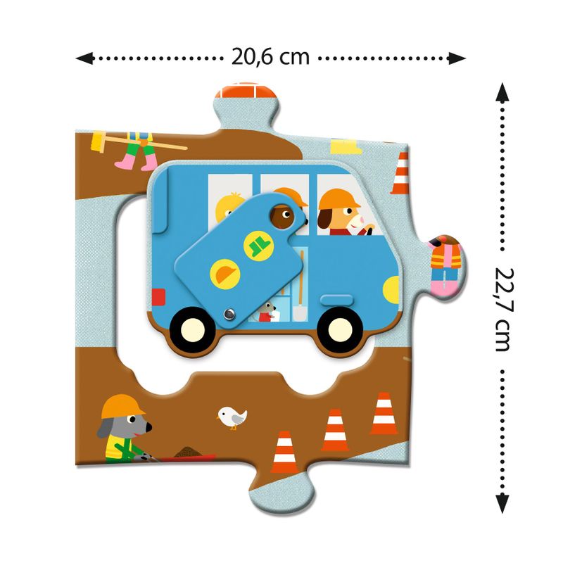 Construction Site - 12 + 5 pcs - FSC MIX